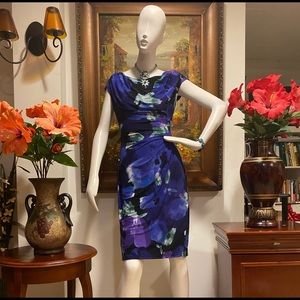 LAUREN RALPH: Jersey Dress, Size 4.